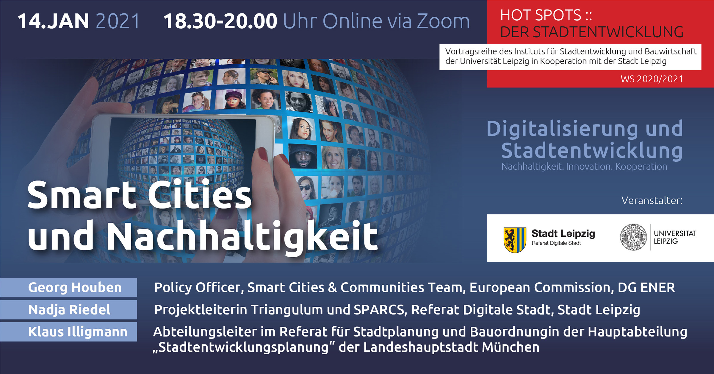 Webinar “HOT SPOTS :: of Urban Development, Smart Cities and Sustainability”