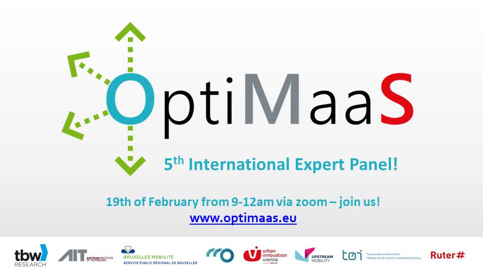 OptiMaaS 5th International Expert Panel