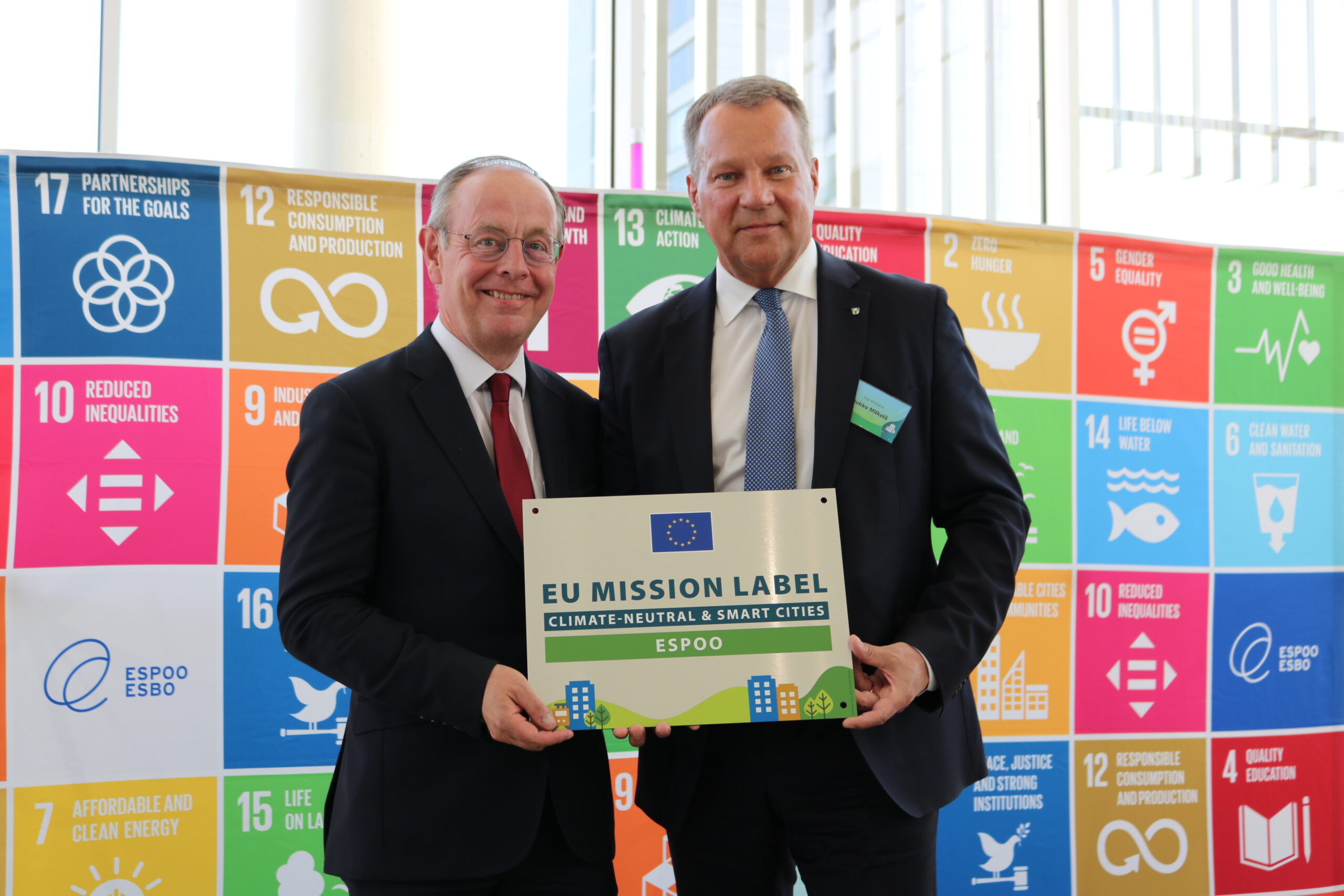 European Commission recognises Espoo’s climate work