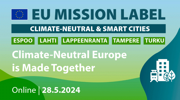 JOIN US ONLINE to celebrate Espoo’s Achievement: Mission Label Event