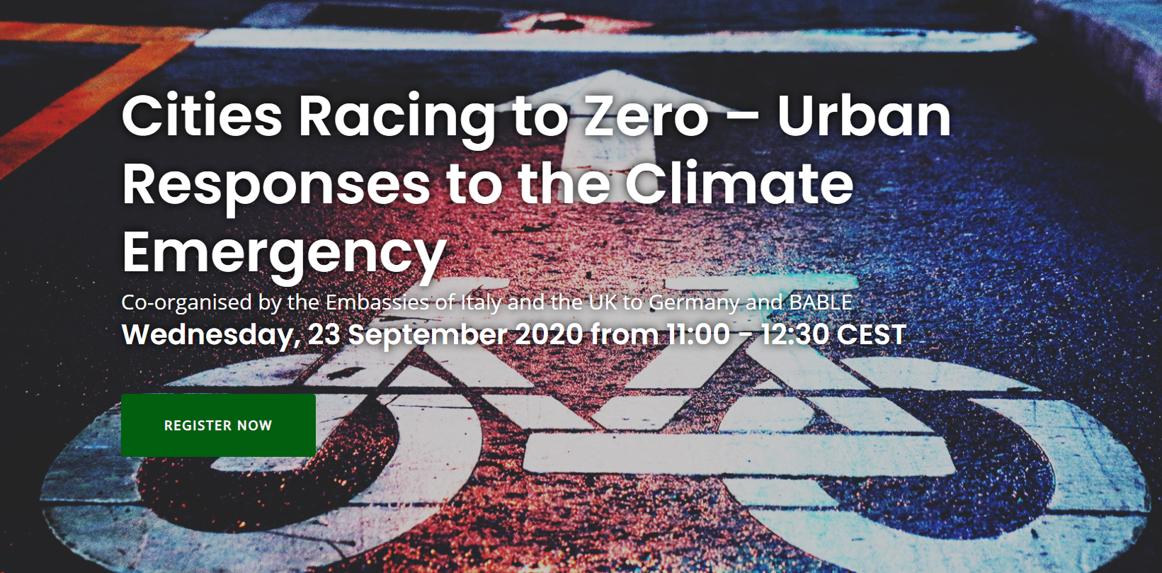 Cities Racing to Zero – Urban Responses to the Climate Emergency