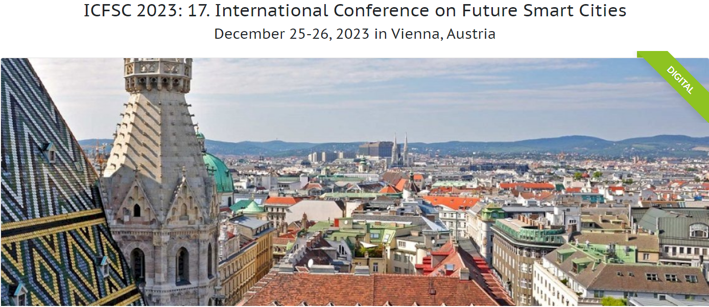 ICFSC 2023: 17. International Conference on Future Smart Cities