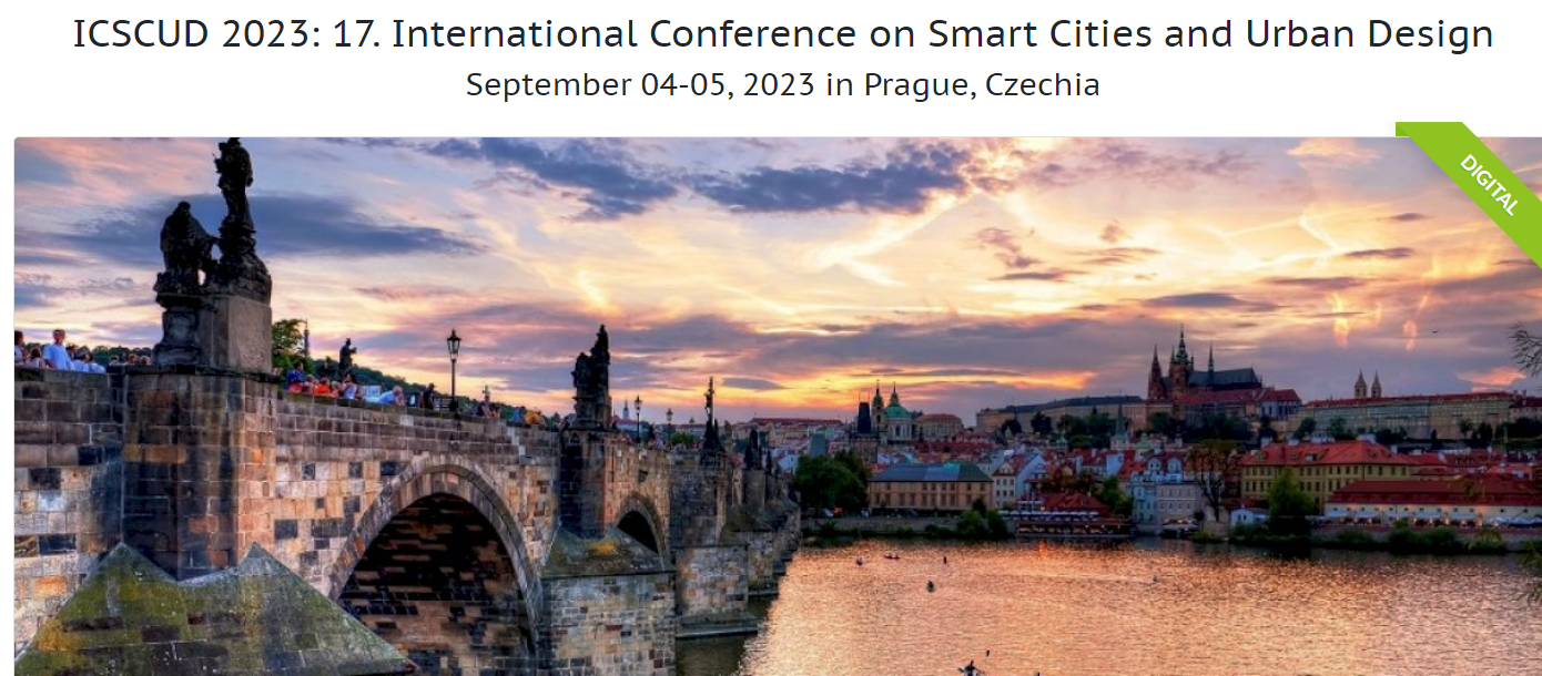 ICSCUD 2023: 17. International Conference on Smart Cities and Urban Design