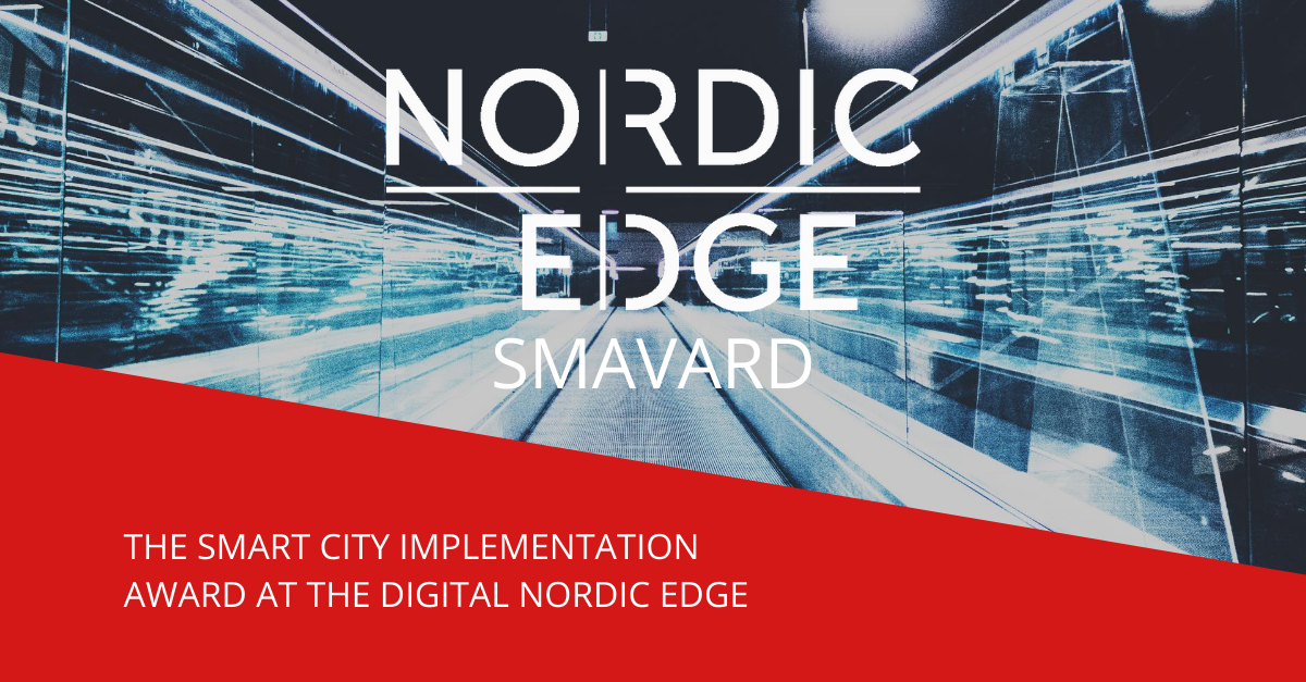 Apply for the Smart City Implementation Award at the Nordic Edge Expo!