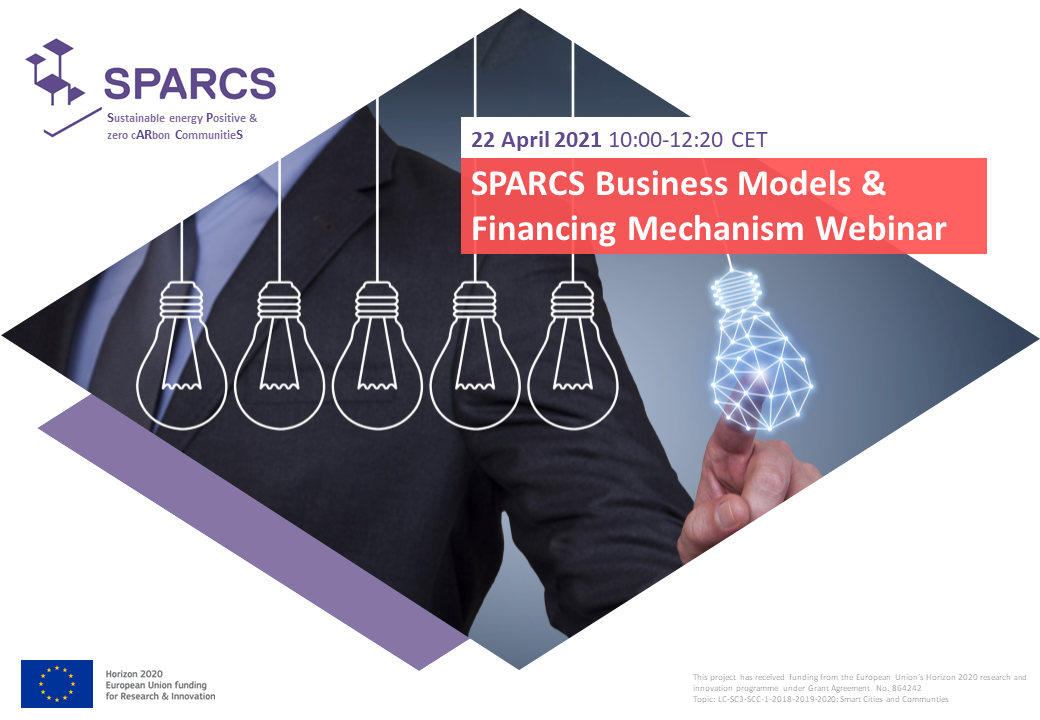 SPARCS Business Models and Financing Mechanisms webinar