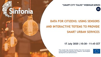 Data for citizens: using sensors and interactive totems to provide smart urban services
