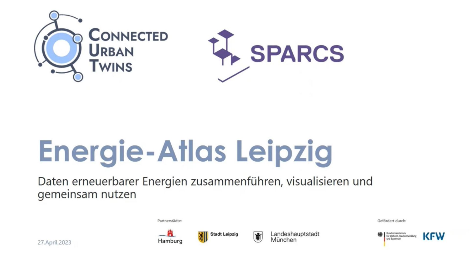 Energy Atlas Leipzig – Consolidating, visualizing and sharing data on renewable energies