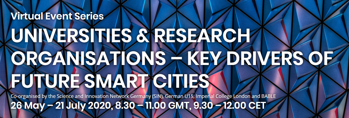 UNIVERSITIES & RESEARCH ORGANISATIONS – KEY DRIVERS OF FUTURE SMART CITIES