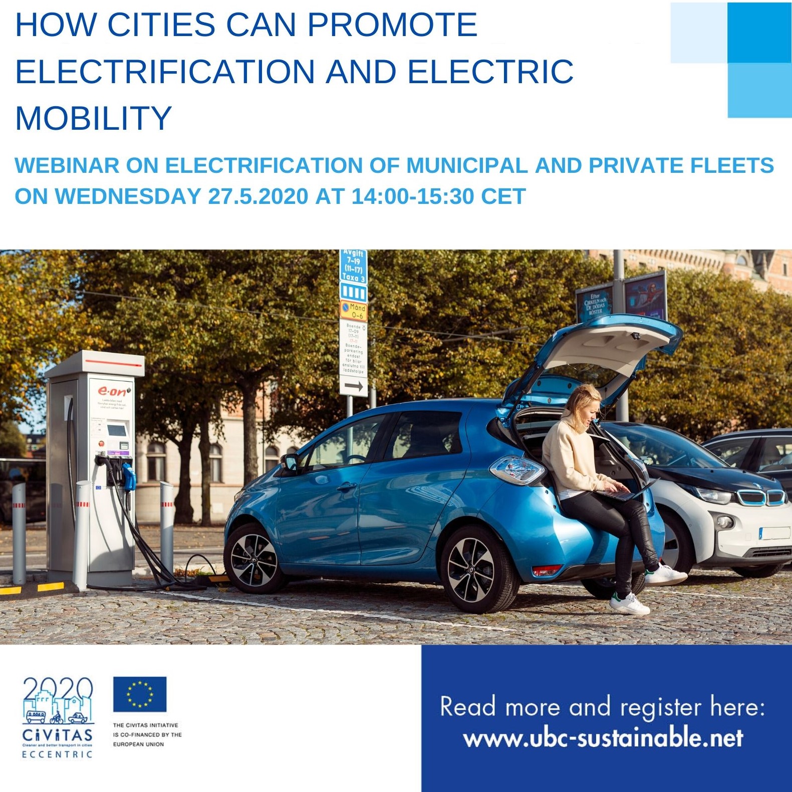 CIVITAS ECCENTRIC Webinar: How cities can promote electrification and electric mobility